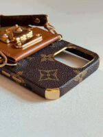 Brown iPhone case 2003| Accordion card holder (subject to the video)