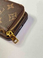 Brown iPhone case 2004 | Accordion card holder (subject to the video)